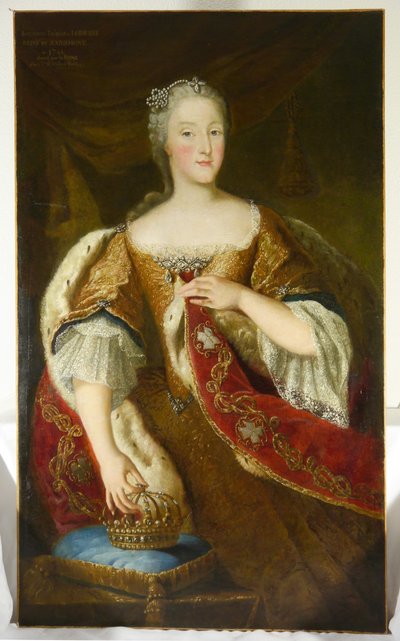 Portrait of Queen Elisabeth Therese of Sardinia by Unbekannt Unbekannt